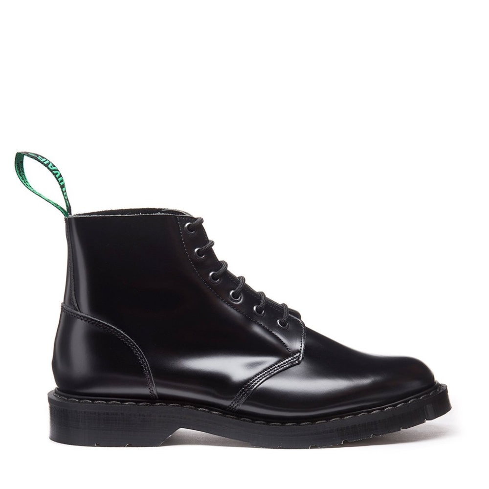 Solovair black astronaut boots 6-6,5 us size